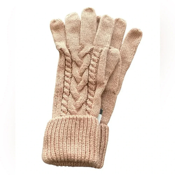 5/20$ NWT ⚡️HOST PICK⚡️Tag misty pink knitted glove size small/medium - Picture 3 of 7